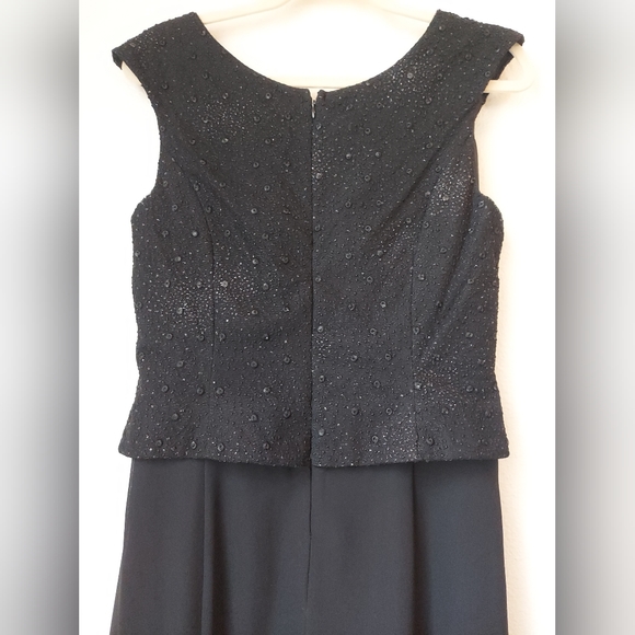 Vintage Poly USA, Made in USA, Layered Formal Dress Size M - Picture 11 of 11